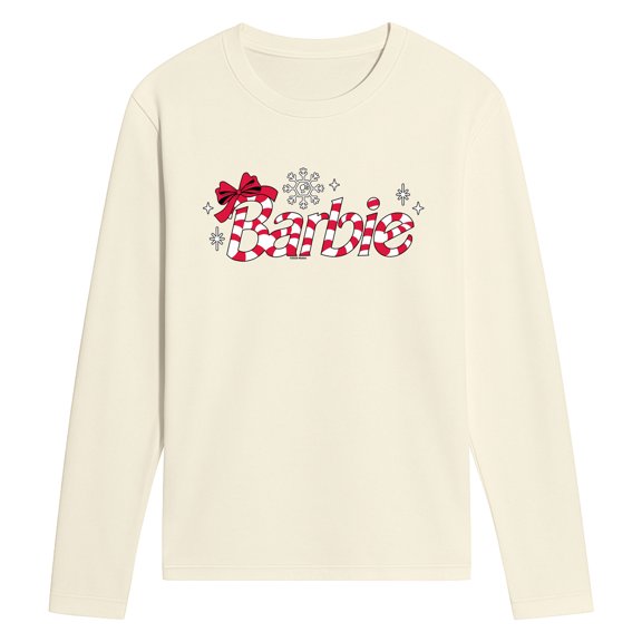 Barbie - Candy Cane - Men's Long Sleeve Graphic T-Shirt