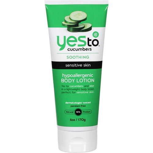 Yes To Cucumbers Hypoallergenic Body Lotion 6.0 oz