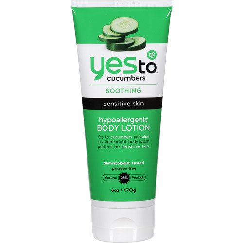 Yes To Cucumbers Hypoallergenic Body Lotion 6.0 oz