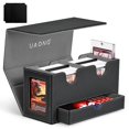 thumbnail image 1 of Caja de cartas UAONO para MTG con pantalla para 2 unidades Commander y bandeja para dados, 1 of 6