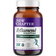 New Chapter Sleep Aid  Zyflamend Nighttime for Sleep Support with Turmeric + Valerian Root + Lemon Balm + Holy Basil, Vegetarian Capsules, 60 Count