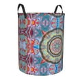 thumbnail image 3 of ZICANCN Psychedelic Art Laundry Basket Organizer - Dirty Clothes Hamper for Bathroom Kids Girls Boys Laundry Hamper Small, 3 of 8