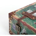 thumbnail image 3 of Vintiquewise Vintage Style European Luggage Suitcase, Set of 2, 3 of 6