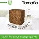 thumbnail image 4 of Fibra de coco comprimida - 100% natural biodegradable - Ideal para tus macetas, huertos urbanos y reptiles Smart Garden 4 bloques, 4 of 6