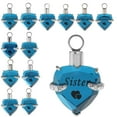 thumbnail image 6 of 2x 12 Family Member Crystal Cremation Urn es Keepsake Pendant Memorial Jewelry, 6 of 8