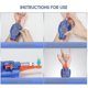 thumbnail image 5 of Lanzadores de telarañas, lanzador de seda de araña para niños - Carga USB, lanzador de cuerdas Guantes de superhéroes Lanzadores de muñecas Accesorios para brazaletes de cosplay, 5 of 5