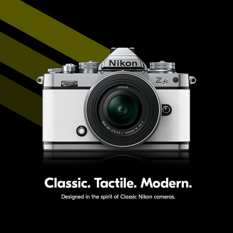 Nikon Z fc DX-Format Mirrorless Camera Body with NIKKOR Z DX 16
