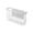 White 【1* Storage Shelf】, variant on Magnetic Storage Rack for Refrigerator Side Kitchen Organization with Multifunctional Fresh Keeping Bag Holder for Maximizing Space in Small Kitchens Topliu