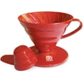 thumbnail image 1 of Hario V60 Plastic Coffee Dripper, Size 01, Red, 1 of 4