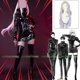 thumbnail image 2 of Jujutsu Gojo Cosplay Kaisen disfraz peluca Satoru Genderswap traje negro Halloween Anime Comic Event Party ropa de lujo para mujer, 2 of 5