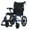 Black, variant on YEBEI Lightweight Transport Wheelchair Foldable, Double-Brake Design Wheelchair with Self-Propelled for Adults with 20-Inch Large Rear Wheel Support 230Lbs Green