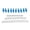 Blue, variant on Suodoka Fishing Rod Hook Keepers Fish Lure Bait Holders with 3 Size Elastic Rubber Rings for Outdoor Fishing Black