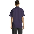 thumbnail image 2 of Vtex 0920-5304 5 Button Classic Utility Shirt, Eggplant, Large, 2 of 6