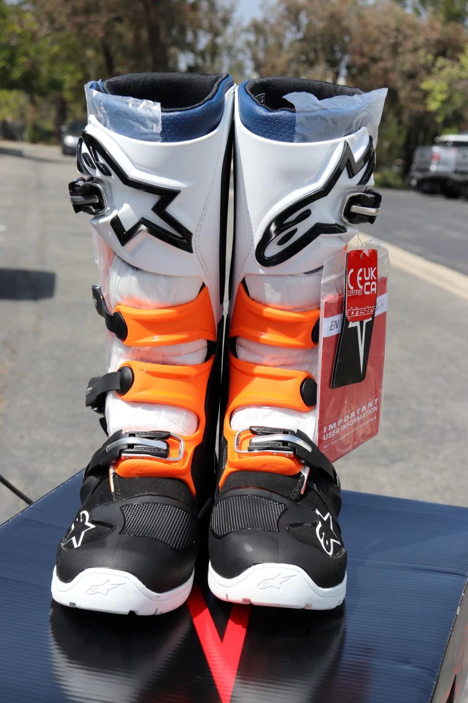 Alpinestars Tech 7 Enduro Dirt Bike Motorcycle Boots, MX Motocross