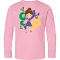 thumbnail image 3 of Inktastic Mardi Gras Girl Long Sleeve Youth T-Shirt, 3 of 5