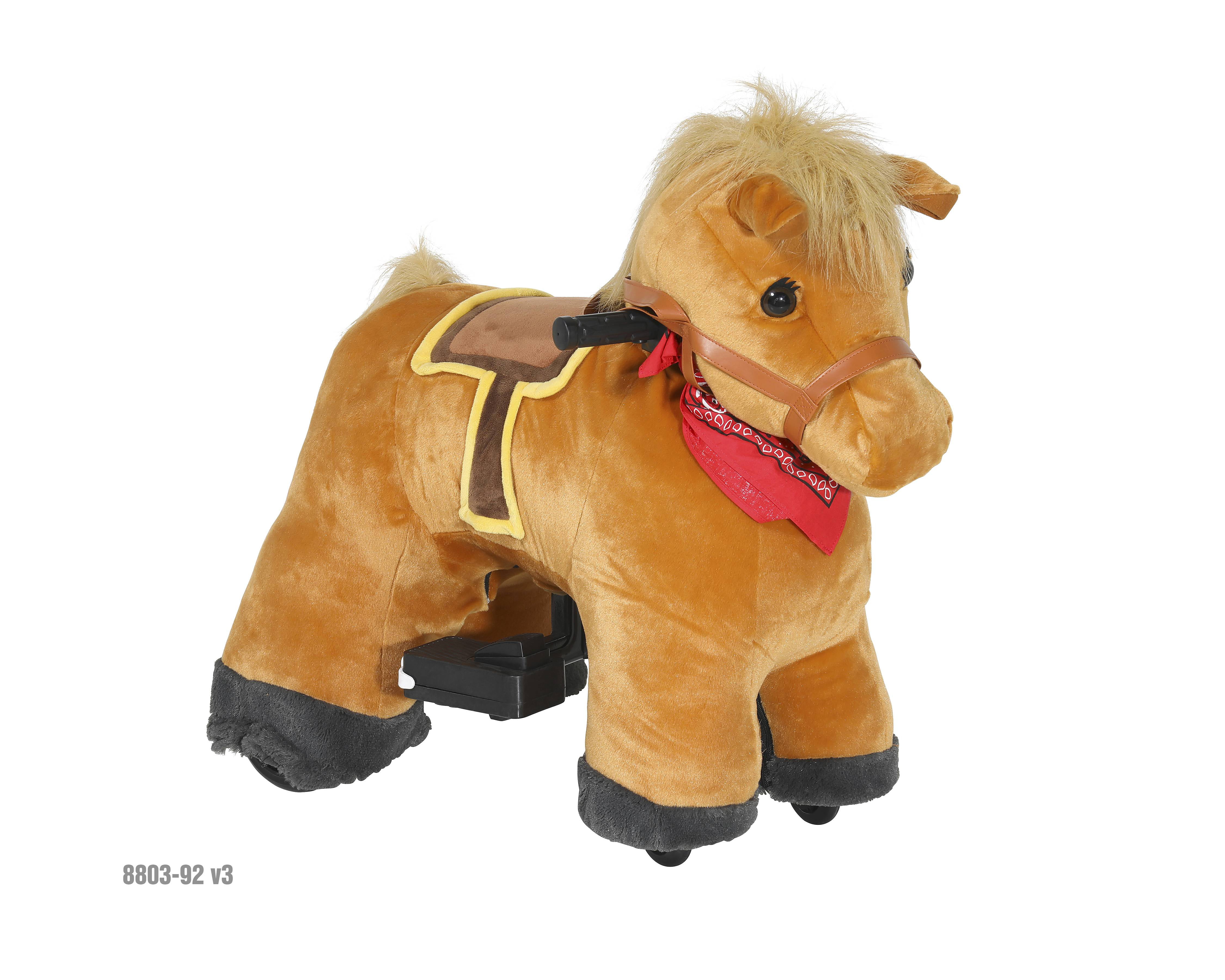 life size toy horse that walks