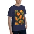 thumbnail image 2 of Bingfone Orange Pumpkin Men'S Loose Fit Short-Sleeve Pocket T-Shirt, 2 of 7
