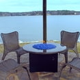 thumbnail image 6 of Blue Ridge Brand™ 1/2" Crushed Glass for Fire Pit - Fireplace and Landscaping - Sky Blue - 20 Pound, 6 of 6