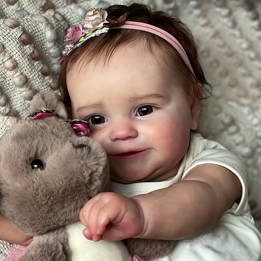 Dayoff Kids Lifelike Reborn Baby Dolls - 19 Inch Realistic Baby Doll (No Accessories) For Kids Age 3+