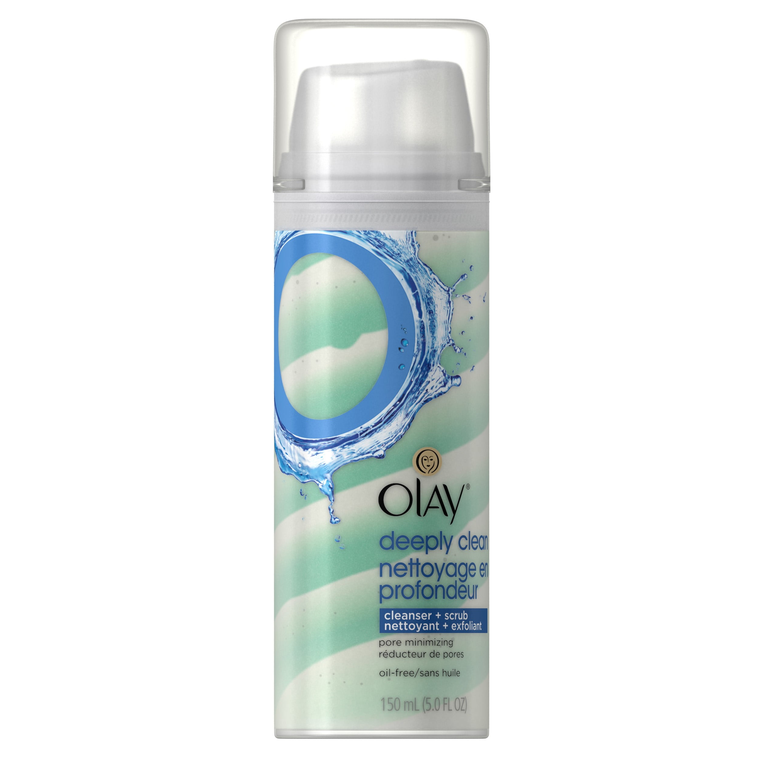olay deep cleansing face wash