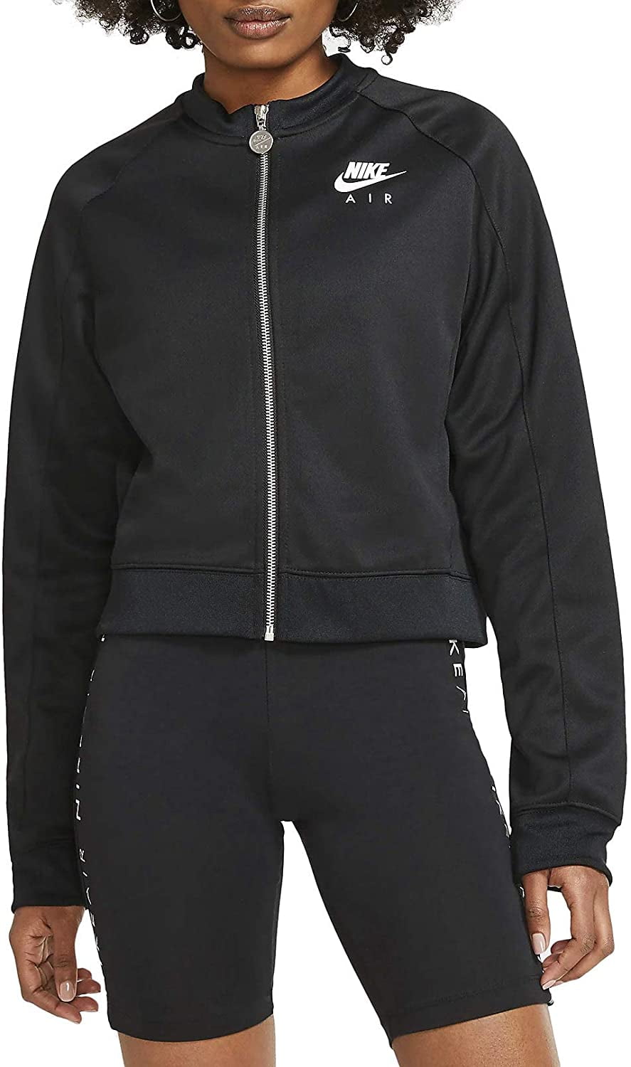 Nike Essential Running Air Womens Jackets Size Xs, Color: Black/White -  Walmart.com