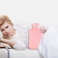 thumbnail image 2 of Under 5 Price Drop Alert 500 Ml Hot Water Jacket Hot And Cold Packs That Can Be Heated And Frozen, Hot Water Bags for Pain, Hot Water Bags for Women Pink, 2 of 6