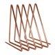 thumbnail image 2 of Organizador del clasificador de archivos del estante del libro del triángulo de la estantería de escritorio moderna BLESIY Triangle Book Rack, 2 of 8