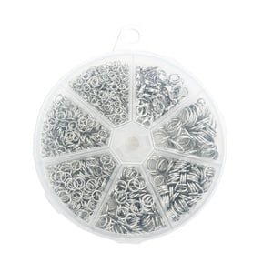 1030-Piece Silver Jump Ring & Lobster Clasp Kit