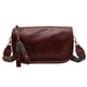 thumbnail image 1 of 635 Bolso Cruzado Mujer Con Correa Ancha para El Hombro Cuero Encerado Con Aceite Retro (café), 1 of 9