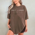 thumbnail image 5 of Comfort Colors Christian Shirt - Salt and Light Matthew 5:13 Bible Verse Tee - Be Salty Faith-Based Apparel, 5 of 8