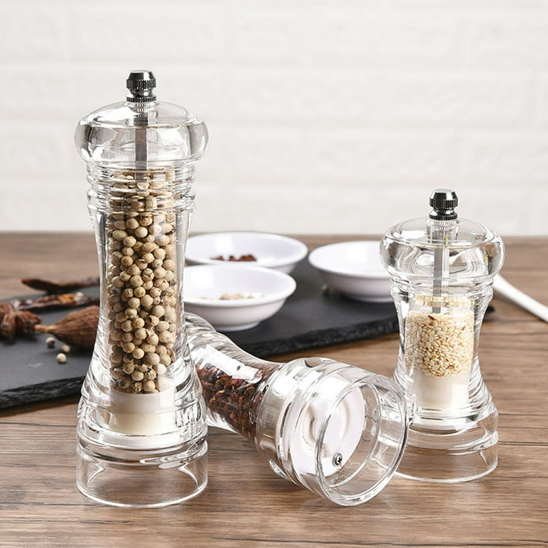 Automatic Electric Acrylic Salt and Pepper Grinder with Adjustable