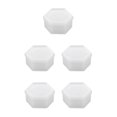 thumbnail image 1 of Guardoinrt Durable Box Resin Mold Mould Flower Cake DIY Molds -Shape hexagon 5Set, 1 of 6