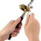 thumbnail image 5 of Mini caña Caña de pescar Carrete de Conjunto Mini telescópica portátil de bolsillo de la pluma de pe Tomshoo Mini caña, 5 of 7