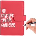 thumbnail image 2 of ORUYROP 100 Envelope Savings Challenge Binder | Easy and Fun Way to Save $5,050 | Budget Binder Savings Challenge Book, Savings Book with Cash Envelopes, for Budgeting Planner & Saving Money, 2 of 7