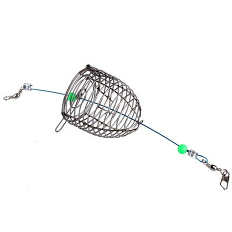 cage feeder basket holder lure fish accessories 5Pcs Carp Fishing Bait Trap Cage Feeder Basket Holder Coarse Lure Feeder  Carp Fishing Accessories