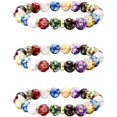 thumbnail image 1 of Pulsera de cristales de 3 uds, pulsera de cuentas de piedras preciosas naturales hecha a mano, pulsera elástica de cuentas de piedra Natural para Yoga, brazalete, regalos, 1 of 5