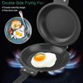 thumbnail image 4 of Double Sided Frying Pan Non-stick Ceramic Flip Frying Pan Pancake Maker Household, 4 of 5