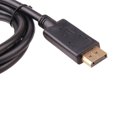 thumbnail image 3 of Ax Gear 3' DisplayPort DP to DVI Male to Male Cable, Black, 3 of 4