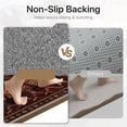 thumbnail image 5 of KUETH 2x7 Washable Runner Rug, Non Slip Flat Pile Kitchen Hallway Runner Rug with Fish Pattern, Pet Friendly Soft Runner Rug for Floor, 5 of 7