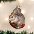 thumbnail image 2 of Old World Christmas Hungry Squirrel Glass Blown Ornament, 2 of 5