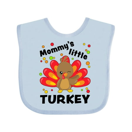 

Inktastic Mommy s Little Turkey Gift Baby Boy or Baby Girl Bib