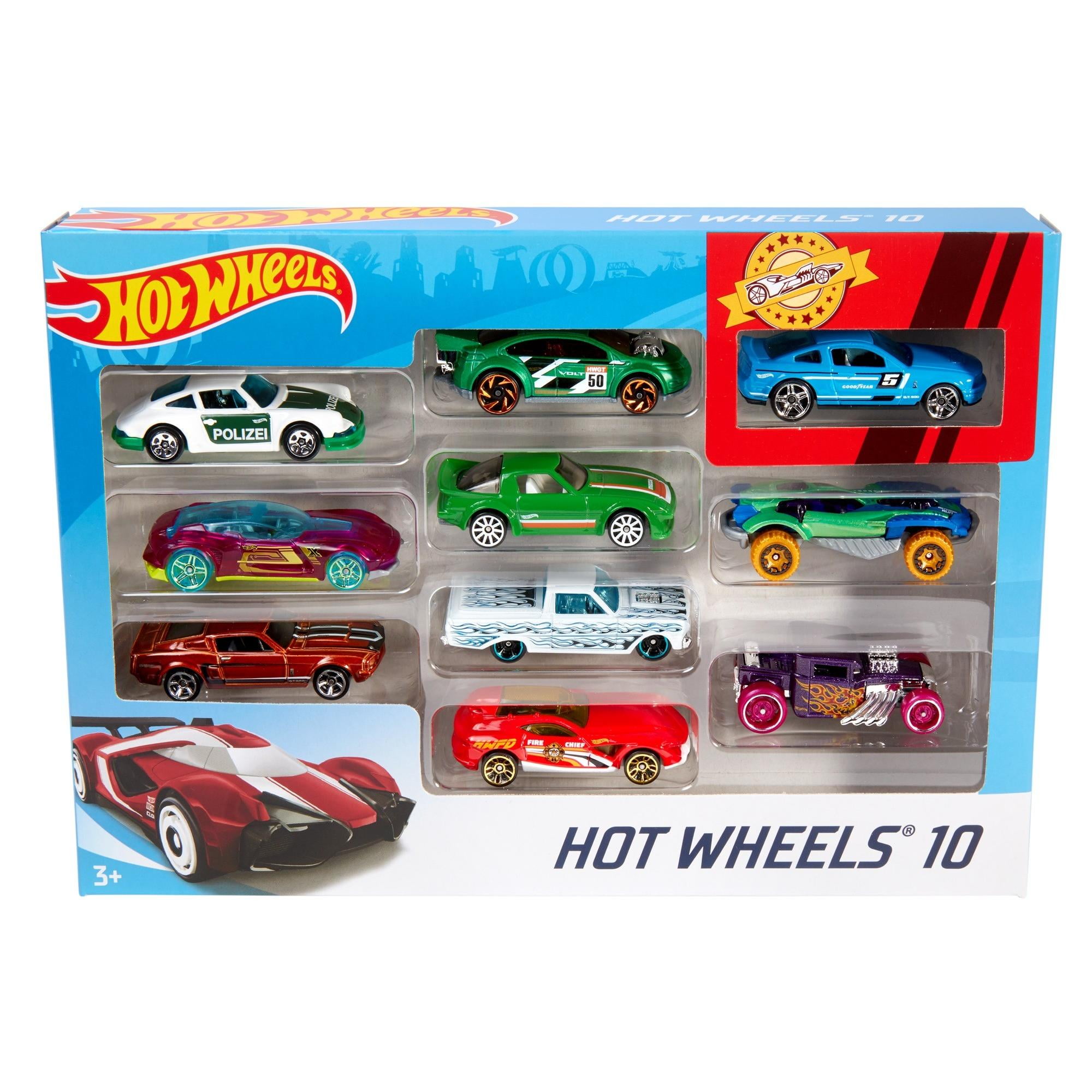 NEW Assorted Hot Wheels 5 Car Pack 