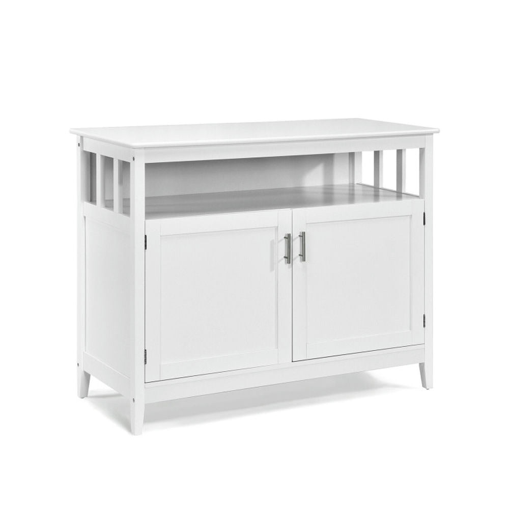 Finihen Kitchen Storage Cabinet, Buffet Sideboard, Modern Practical and Beautiful Wooden Kitchen Lockers with Large Storage Space, for Dining Room, Kitchen, Living Room, White Finihen Kitchen Storage Cabinet, Buffet Sideboard, Modern Practical and Beautiful Wooden Kitchen Lockers with Large Storage Space, for Dining Room, Kitchen, Living Room, White