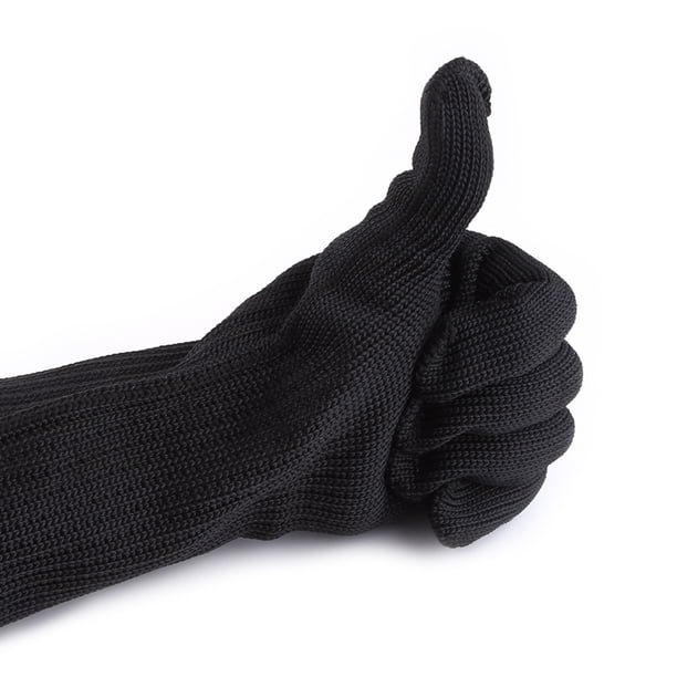 Guantes De Alambre De Acero Inoxidable Resistentes A Cortes, Guantes Resistentes Y Cómodos Con Puños Largos, Para Manos, Muñecas Y Antebrazos