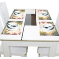 thumbnail image 4 of Ryvnso Placemats Set of 4 Rabbit Running in Forest-a1 Dining Mats Heat-Resistant Non-Slip Washable Table Mat, 4 of 8
