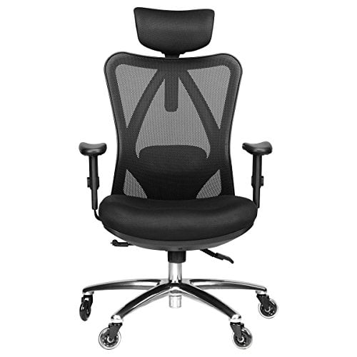 Duramont Ergonomic Adjustable Office, Office Chair With High Seat Height