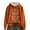 Orange, variant on SwiftWear Christian Women's Hoodie with Jesus Seasonal Design, Autumn Theme Graphic Pullover, Comfortable Long Sleeve Hooded Sweatshirt for Fall Thanksgiving Casual Wear Black