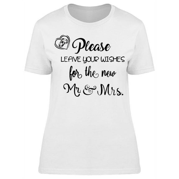 Please, Leave Your Wishes T-Shirt Women -Image by Shutterstock Women T-Shirt, Female Medium