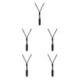 thumbnail image 1 of Transemion Handmade Clear Quartz Crystal Necklace Energy And Elegance Master StoneAdjustable Obsidian 5Set, 1 of 6