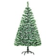 thumbnail image 1 of HOMCOM 5FT Indoor Christmas Tree Artificial Decor Xmas Gift w/ Metal Stand, 1 of 10